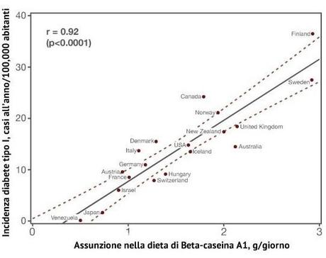 Relazione patogenetica tra diabete tipo I e latte vaccino