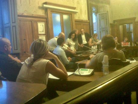 24 GIUGNO 2014 IMMAGINI DAL CONSIGLIO COMUNALE DI FIDENZA