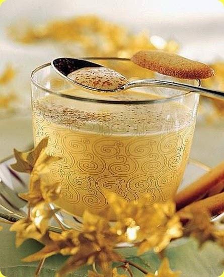 Zabaione con lingue di gatto