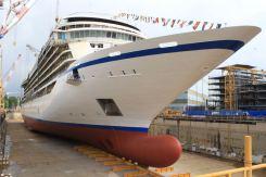 Marghera/ Fincantieri. Varata la “Viking Star”, prima di una serie di tre unità per Viking Ocean Cruises