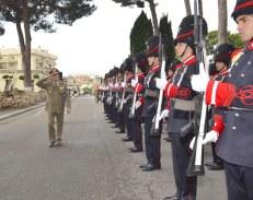 Roma/ Cerimonia dei Granatieri. Il Generale Bernardini al rientro dal Libano della Brigata di Sardegna