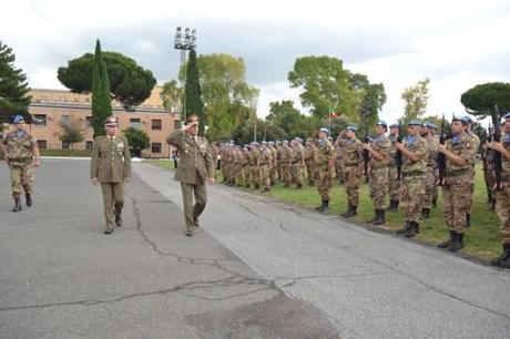 Roma/ Cerimonia dei Granatieri. Il Generale Bernardini al rientro dal Libano della Brigata di Sardegna