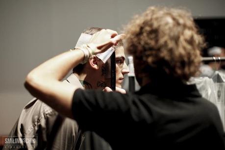 John Richmond | backstage -1138, S/S2015 Men's Collection 