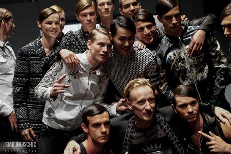 John Richmond | backstage -1118, S/S2015 Men's Collection 