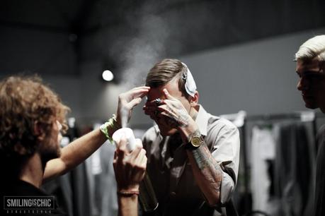 John Richmond | backstage -1101, S/S2015 Men's Collection 