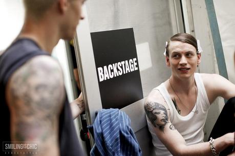 John Richmond | backstage -1104, S/S2015 Men's Collection 