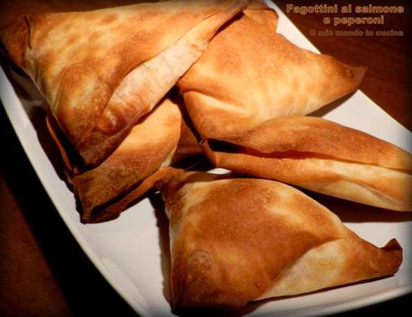 Fagottini al SALMONE e PEPERONI