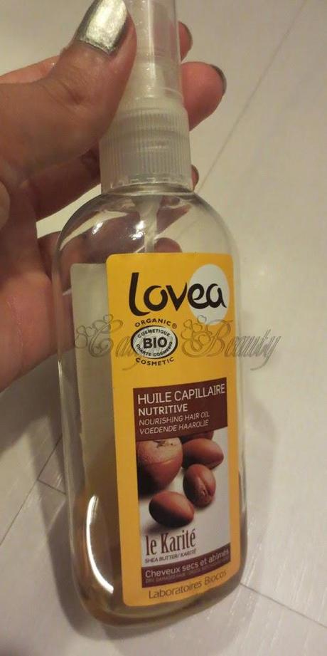 Lovea - Le Karité, Huile Capillaire Nourissante Bio