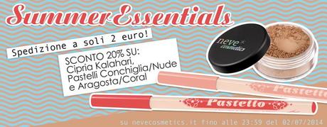 Neve Cosmetics: Cipria HD/Brozer Kalahari e BioMatite labbra Conchiglia e Aragosta! [Prime impressioni]