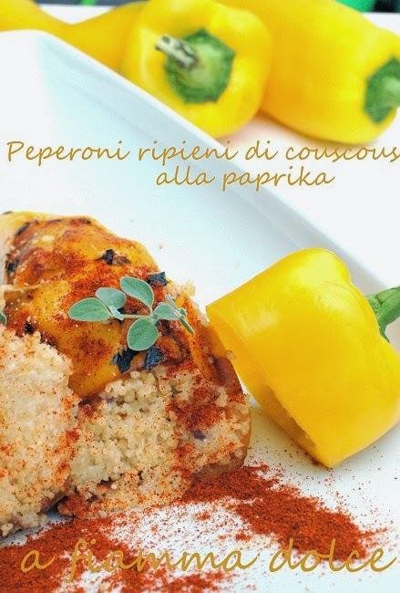 Peperoni ripieni veg al couscous