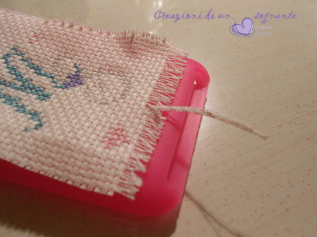 Tutorial - Come ricamare una cover in silicone