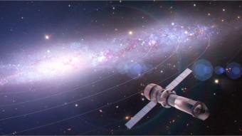 Rappresentazione artistica del futuro osservatorio spaziale nei raggi X Athena.  Crediti: The Athena Team
