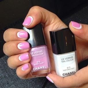 Reflets d’Été de Chanel, reverse manicure e Sweet Lilac per l'estate 2014