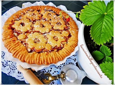 Crostata alla confettura di pere e mandorle con frolla di Ernst Knam