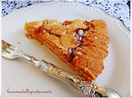 Crostata alla confettura di pere e mandorle con frolla di Ernst Knam