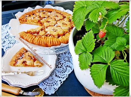 Crostata alla confettura di pere e mandorle con frolla di Ernst Knam