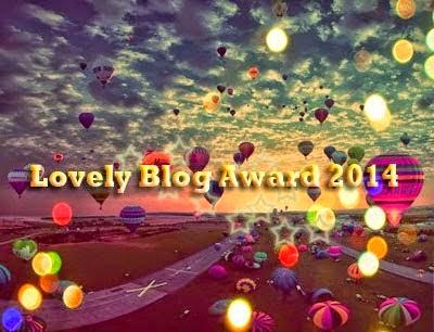 Premio dell'amicizia: Lovely Blog Award 2014