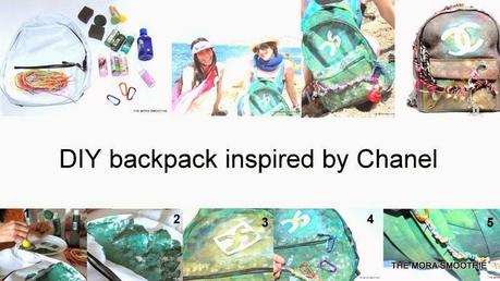 DIY, Chanel, DIY chanel, fashion diy, diyblog, diyblogger, backpack, diy backpack chanel, fai da te zaino chanel, themorasmoothie, fashionblog, fashionblogger, fashion, tutorial, tutorial zaino, craft, crafts, diyproject, diycraft