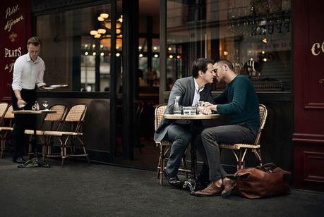 French Cafe Couple