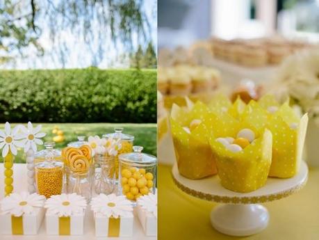 baby yellow party