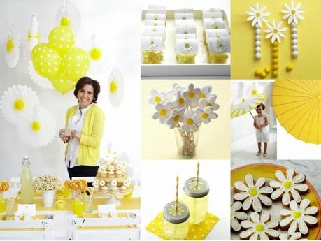baby yellow party