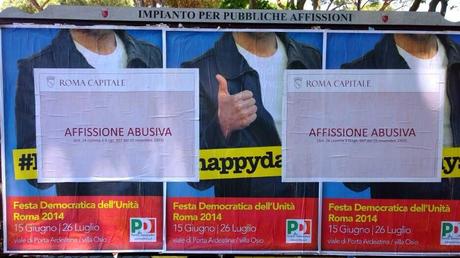 Tutto, anzi solo una parte dello squallido che c'è dietro la Festa dell'Unità o Festa Democratica alle Mura Ardeatine. #happydays una sega...