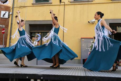 flamenco in piazza del Popolo, foto repertorio