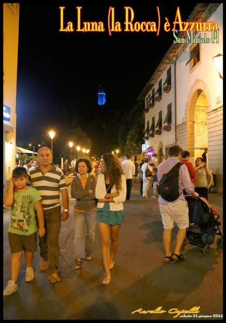 il sabato della Luna (Rocca) è azzurra