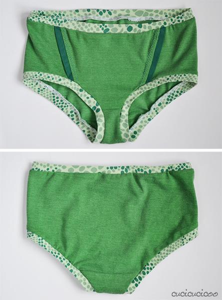 Big Girl Briefs: sewing underwear from t-shirts! Serger Pepper #biggirlbriefs pattern review
