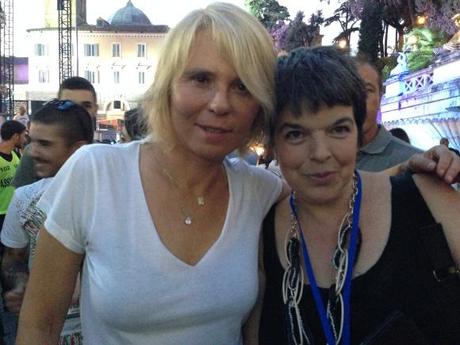 Con Maria De Filippi