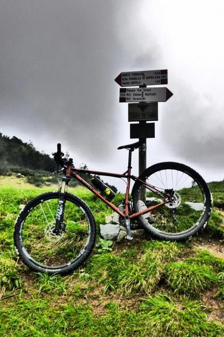 #mtb #28062014 #lessinia #pioggia #dislivello #spallato #passi #rifugi #verona #vicenza #trento