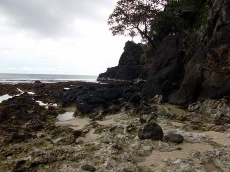 Batu Hitam sull'isola di Batang Dua