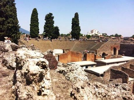 teatro Grande Pompei scavi