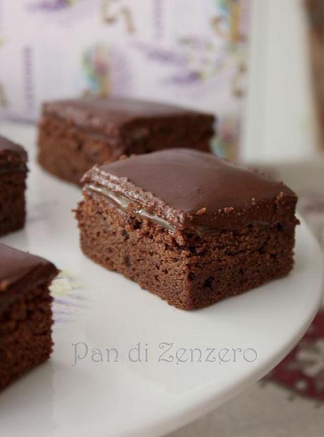 brownie cioccolato e dulche de leche