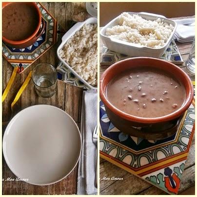 Un Pranzo  Brasiliano - Riso e Fagioli