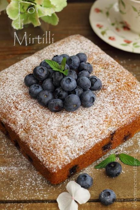 Torta di mirtilli