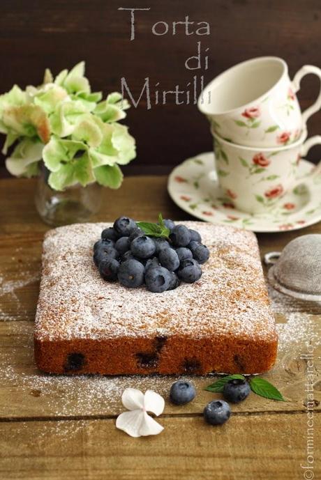 Torta di mirtilli