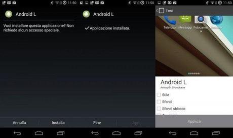 android l 600x355 Il tema di Android L già disponibile su CM11 applicazioni  Android L 