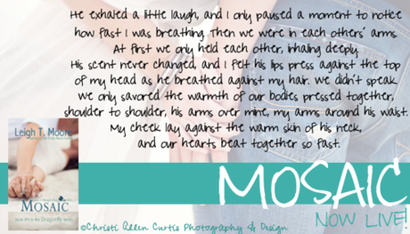 BOOK LAUNCH: Mosaic (Dragonfly #4) by Leigh T. Moore