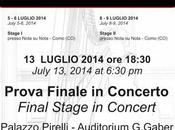 Finale dell International Harp Competition Italy 2014 Luglio 18:30 Auditorium Gaber Milano