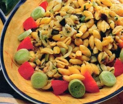 Gnocchetti sardi con ragù di melanzane