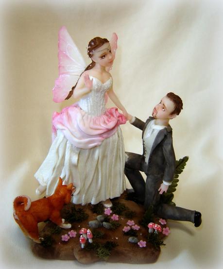 Un magico matrimonio - cake topper