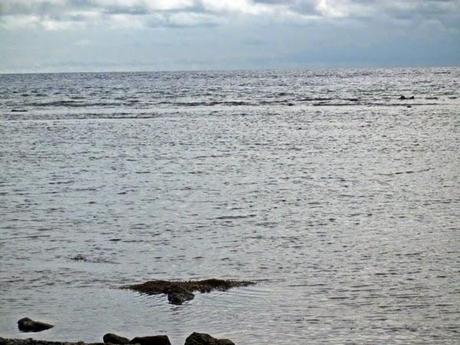 L'oceano in Indonesia alla sera