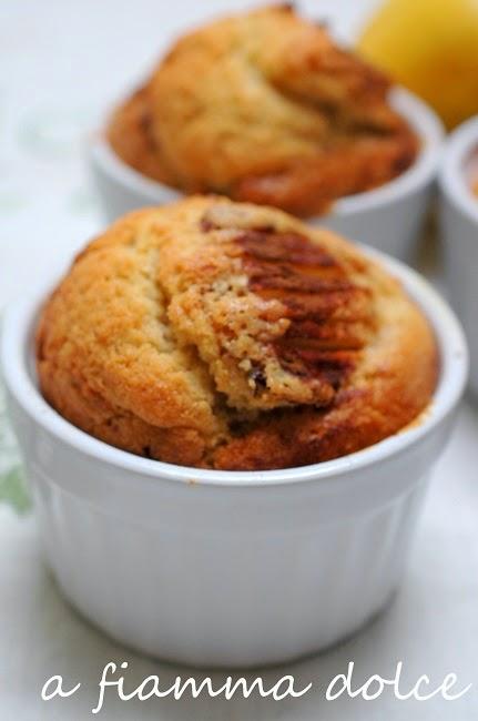 Muffins veg alla mela e cannella