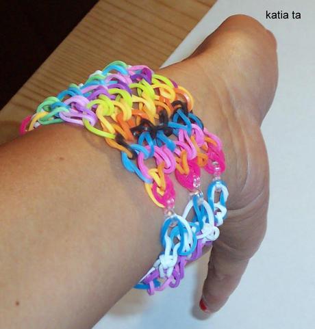 elastic looms con il telaio......