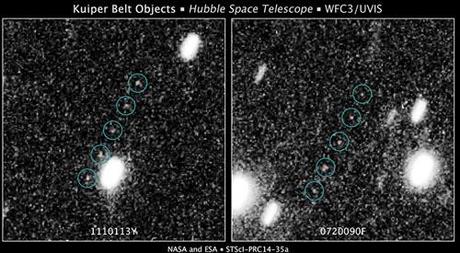 Hubble: oggetti KBO