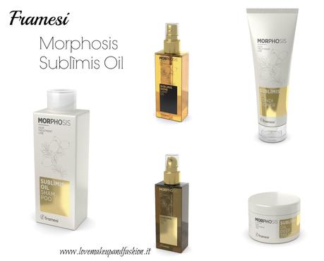 Capelli Morbidi e Setosi con Morphosis Sublìmis Oil by Framesi [Review]