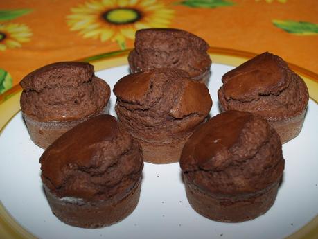 Muffins soffici al cacao