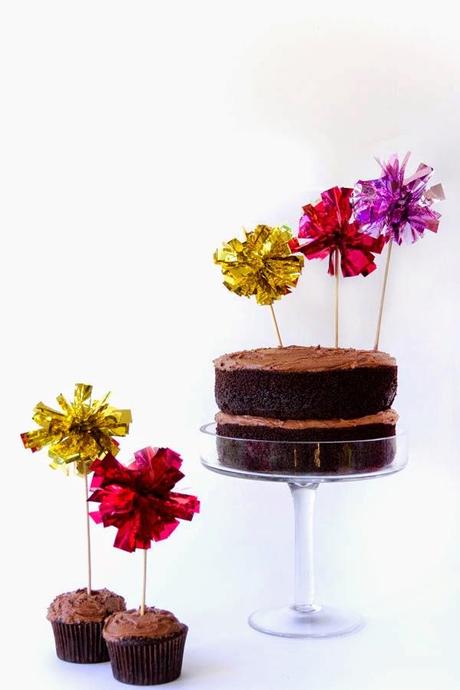 Cake topper metallizzato [Idee&DIY]