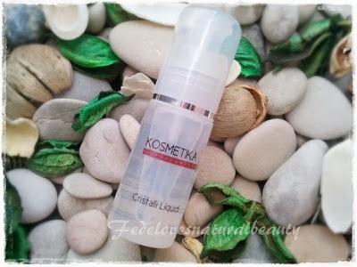 Kosmetika: cristalli liquidi per capelli, crema pelli grasse, fluido corpo aloe, maschera viso calendula